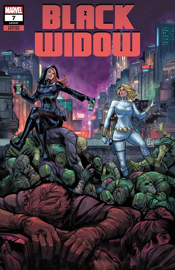 Black Widow #7  cover
