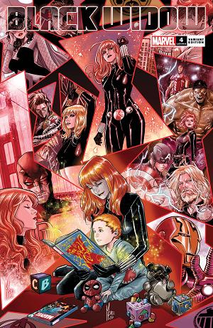 Black Widow #4  cover