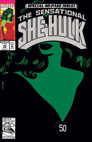 Sensational She-Hulk #50 cover