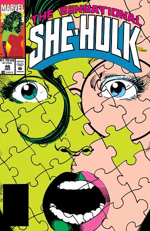 Sensational She-Hulk #46 cover
