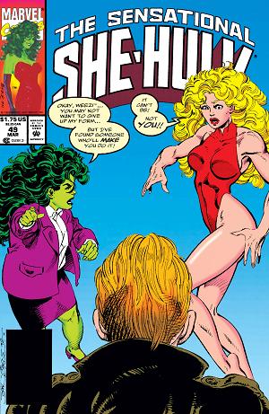 Sensational She-Hulk #49 cover