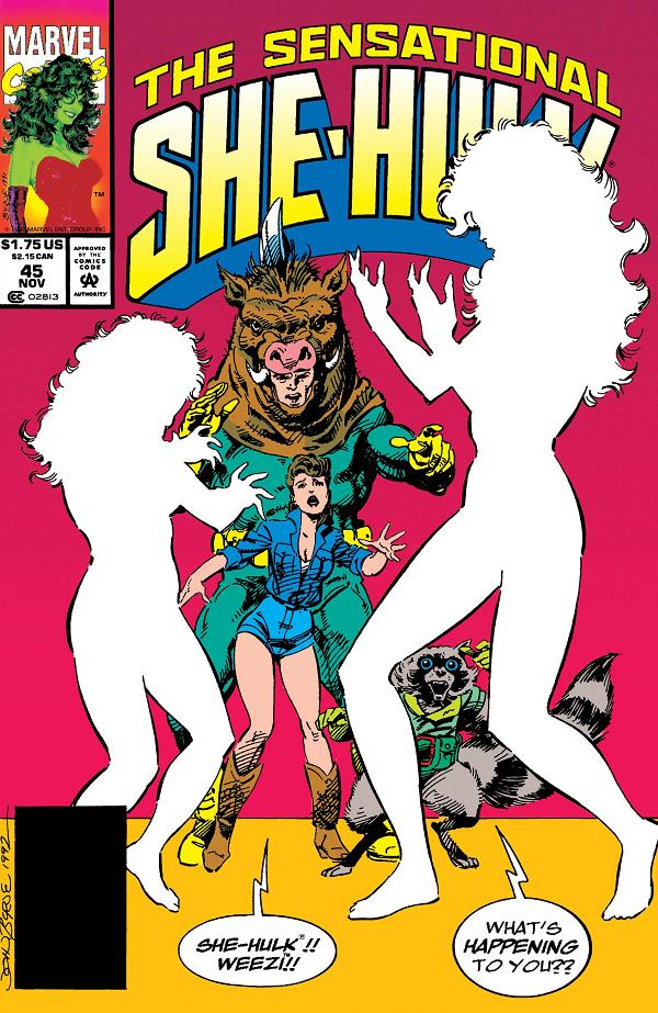 Sensational She-Hulk #45  cover