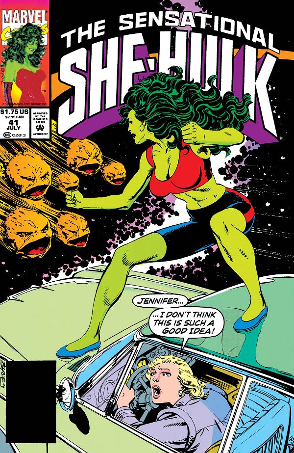 Sensational She-Hulk #41  cover