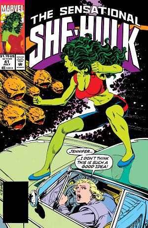 Sensational She-Hulk #41 cover
