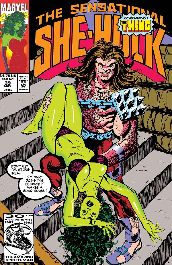 Sensational She-Hulk #39  cover
