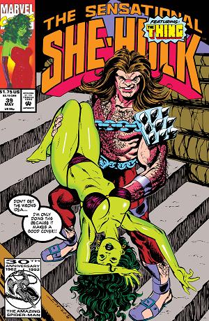 Sensational She-Hulk #39 cover
