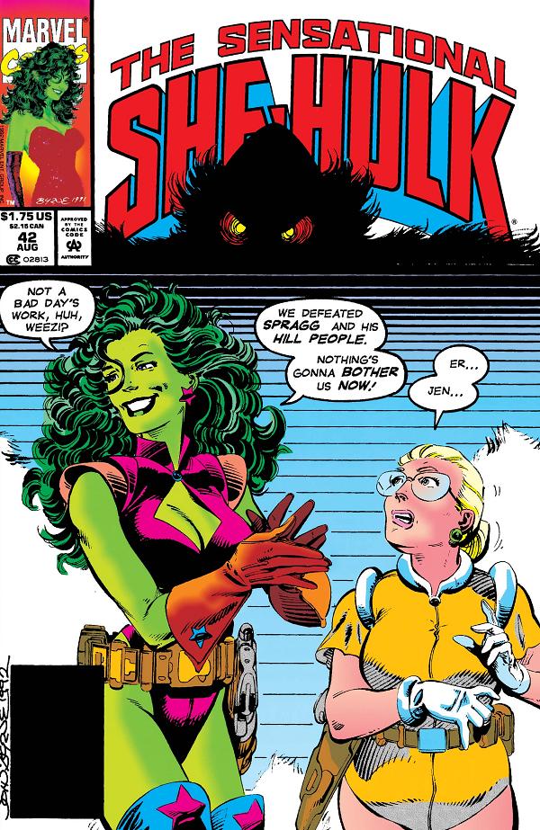 Sensational She-Hulk #42  cover