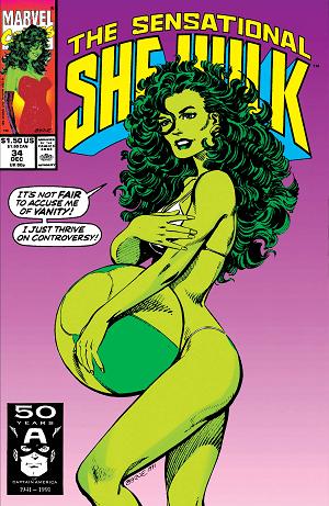 Sensational She-Hulk #34 cover