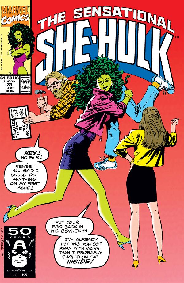 Sensational She-Hulk #31  cover