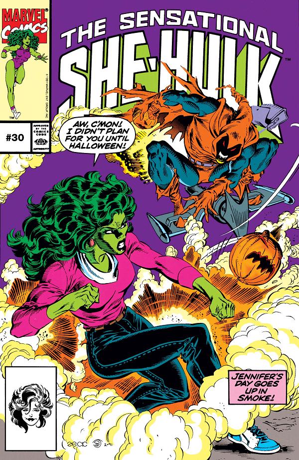 Sensational She-Hulk #30  cover
