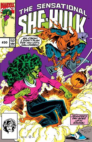 Sensational She-Hulk #30 cover