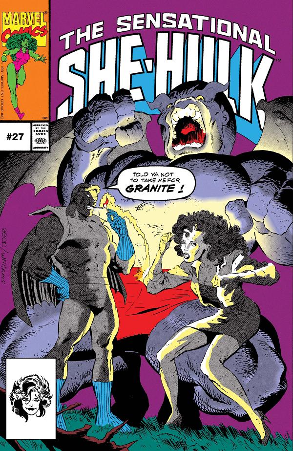 Sensational She-Hulk #27  cover
