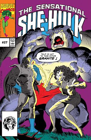 Sensational She-Hulk #27 cover
