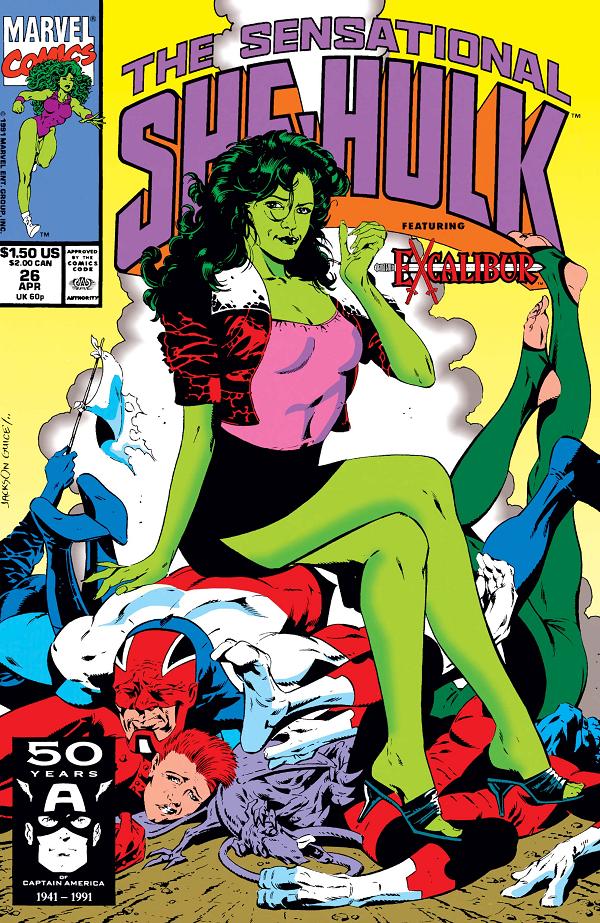 Sensational She-Hulk #26  cover