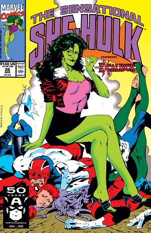 Sensational She-Hulk #26 cover