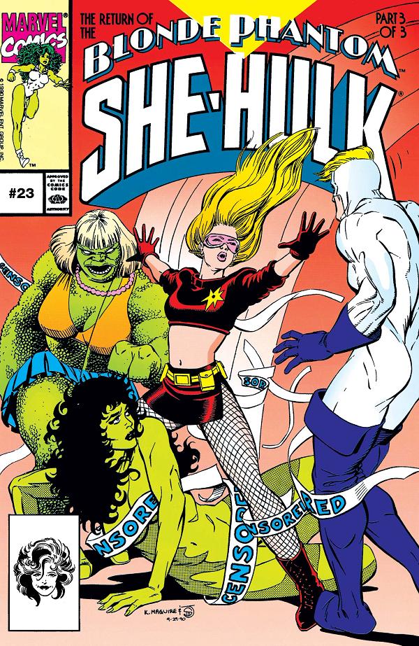 Sensational She-Hulk #23  cover
