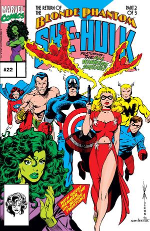 Sensational She-Hulk #22 cover