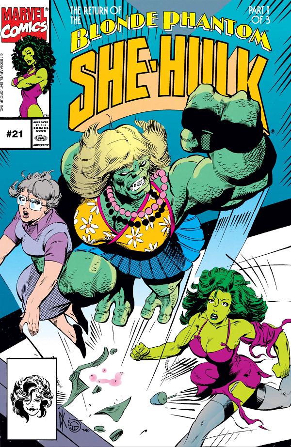 Sensational She-Hulk #21  cover