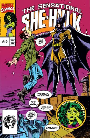Sensational She-Hulk #19 cover