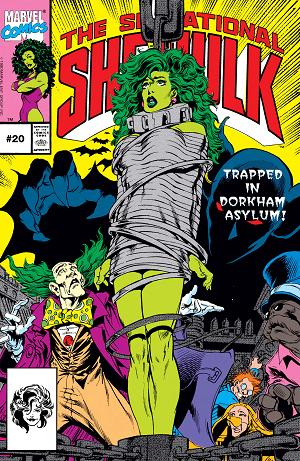 Sensational She-Hulk #20 cover