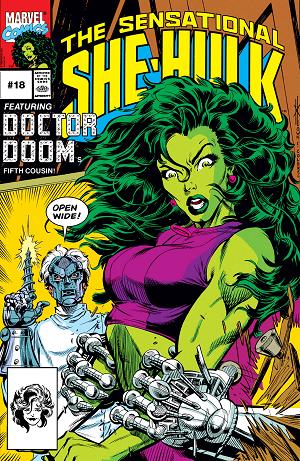 Sensational She-Hulk #18 cover