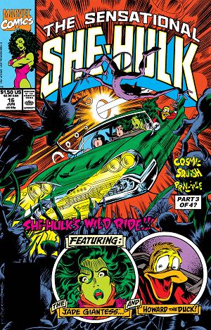 Sensational She-Hulk #16 cover