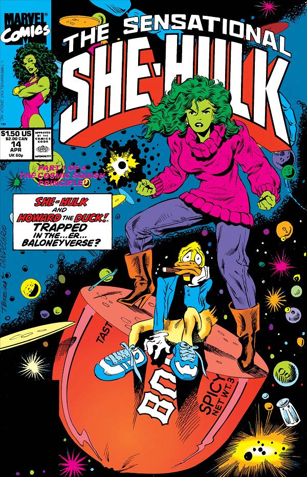 Sensational She-Hulk #14  cover