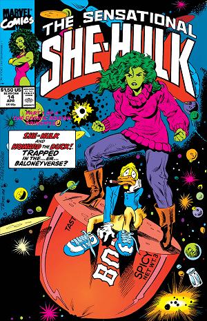 Sensational She-Hulk #14 cover