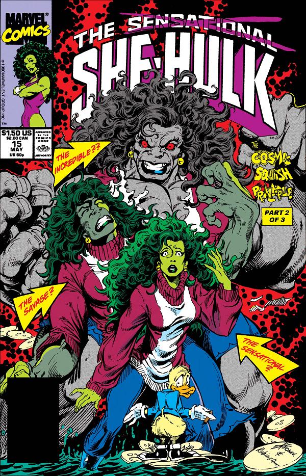 Sensational She-Hulk #15  cover