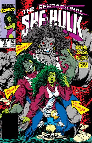 Sensational She-Hulk #15 cover