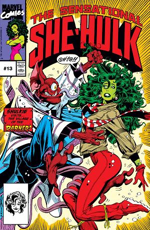 Sensational She-Hulk #13 cover