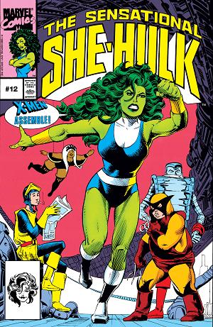 Sensational She-Hulk #12  cover
