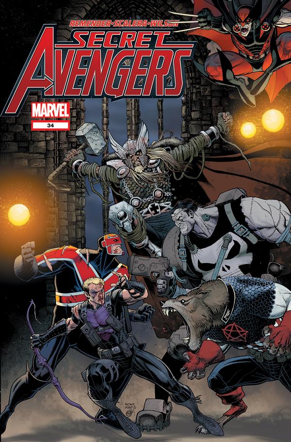 Secret Avengers #34  cover