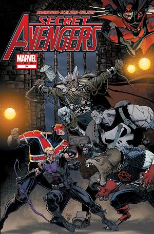 Secret Avengers #34 cover