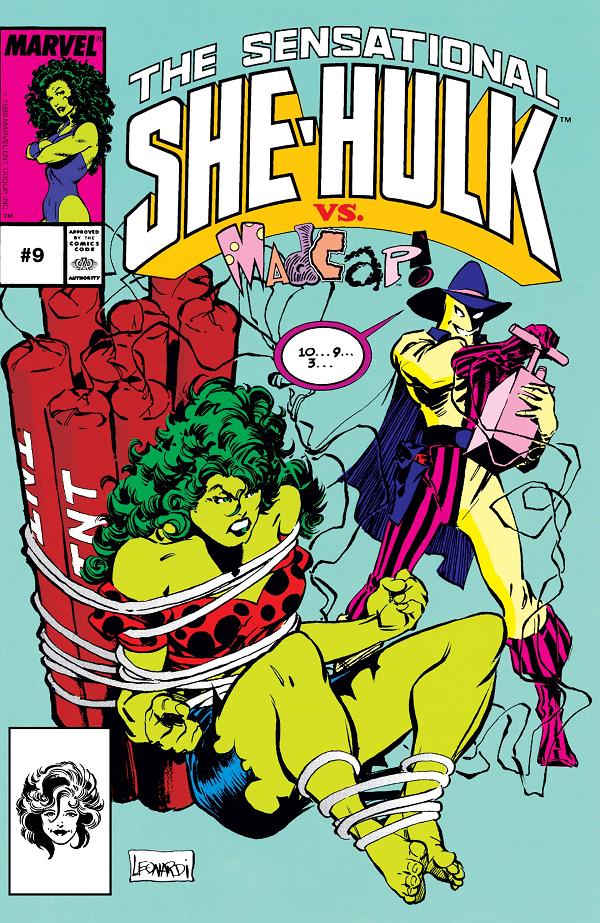 Sensational She-Hulk #9 cover