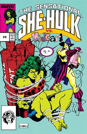 Sensational She-Hulk #9 cover