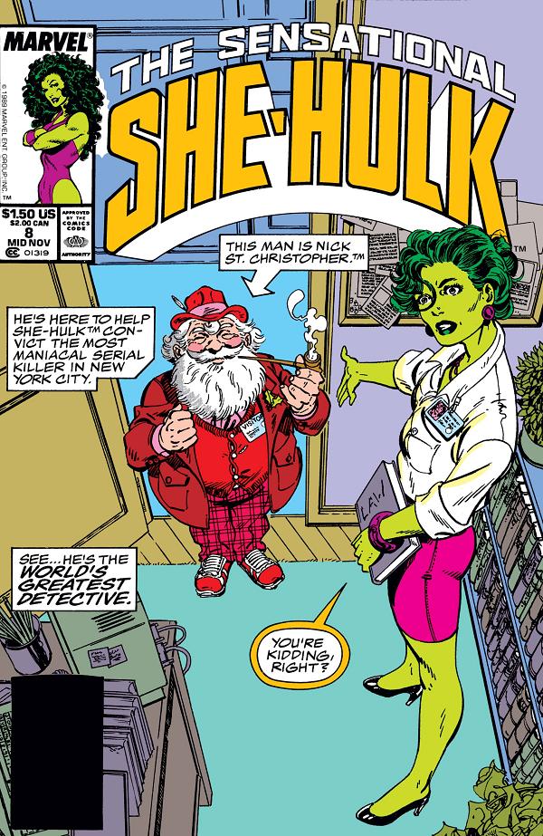 Sensational She-Hulk #8  cover