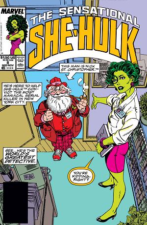Sensational She-Hulk #8  cover