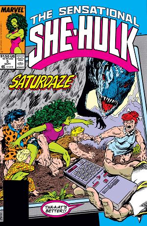 Sensational She-Hulk #5  cover