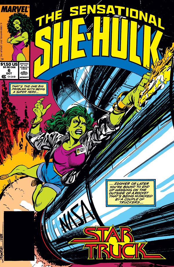Sensational She-Hulk #6  cover