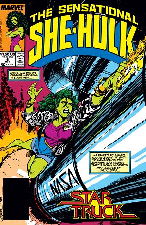 Sensational She-Hulk #6  cover