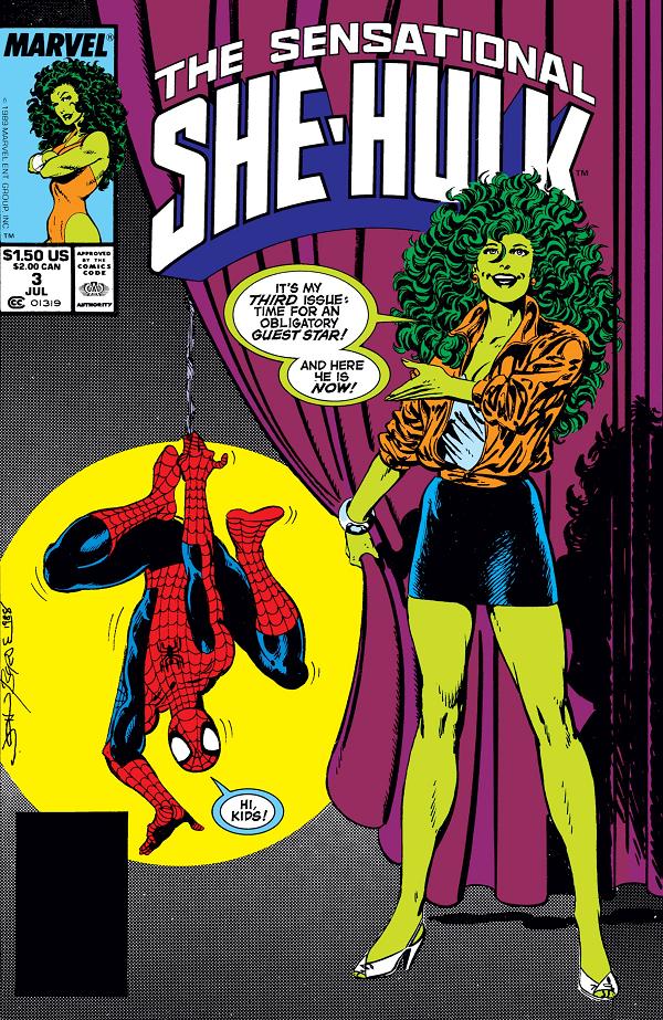 Sensational She-Hulk #3  cover