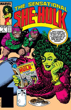 Sensational She-Hulk #2  cover