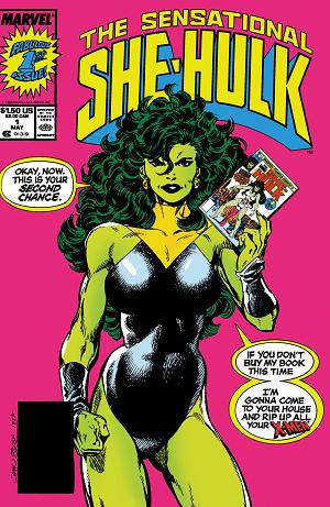 Sensational She-Hulk #1  cover