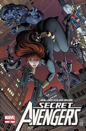 Secret Avengers #29  cover
