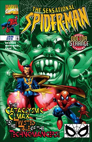 Sensational Spider-Man #23 cover