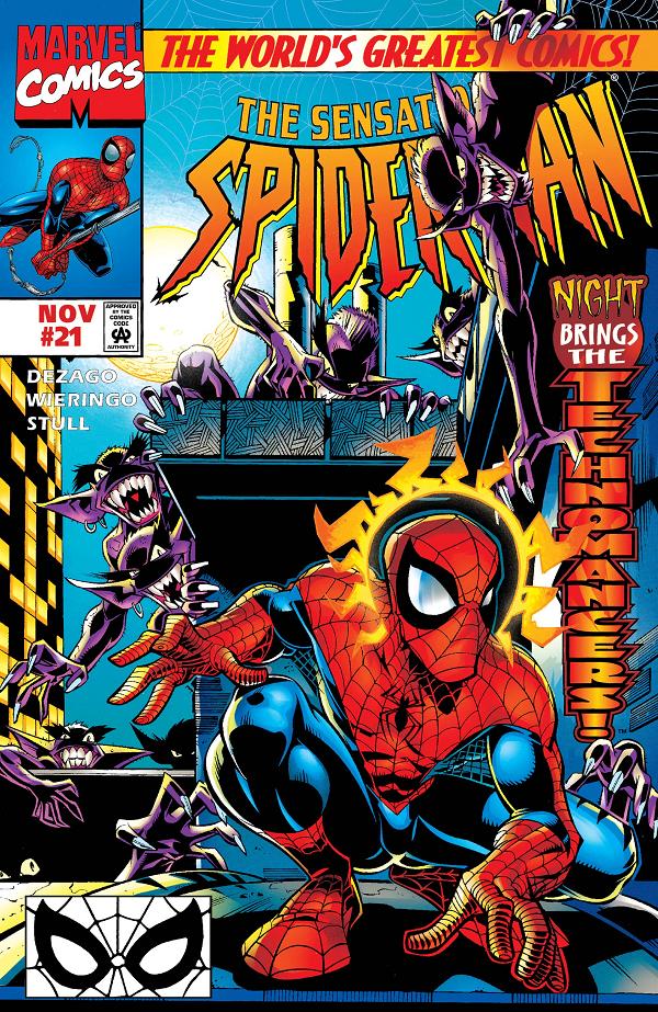 Sensational Spider-Man #21 cover
