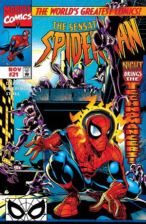 Sensational Spider-Man #21 cover