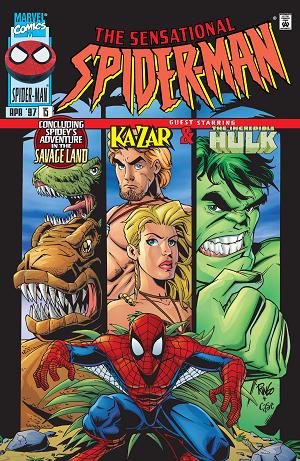Sensational Spider-Man #15 cover