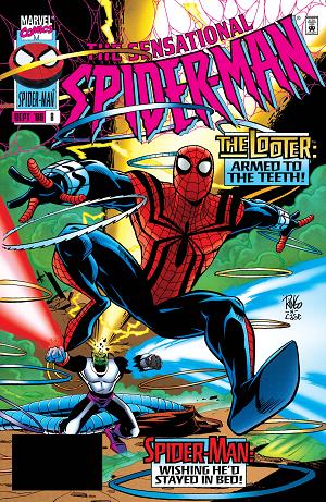 Sensational Spider-Man #8 cover